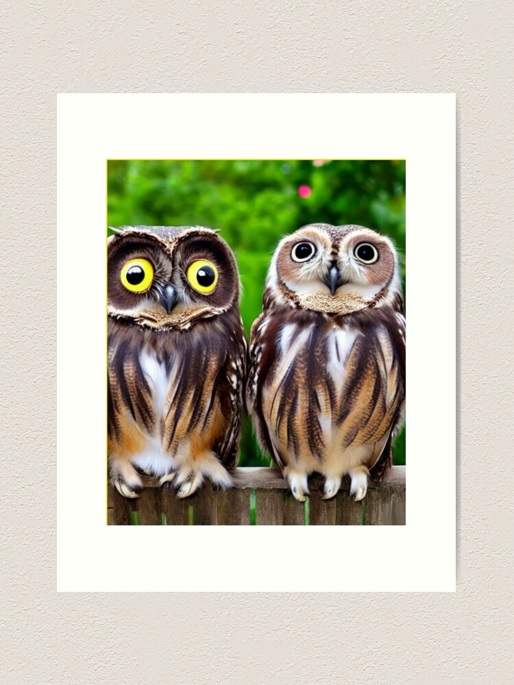 Vibrant Barn Owl Portrait