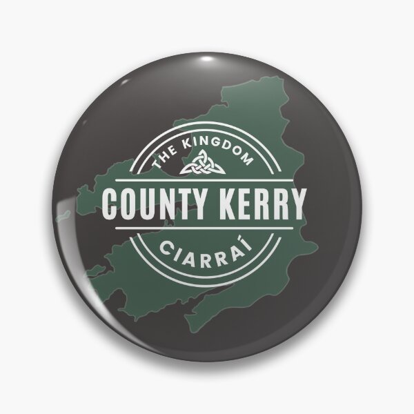 Item preview, County Kerry Map designed and sold by TrueCelt.
