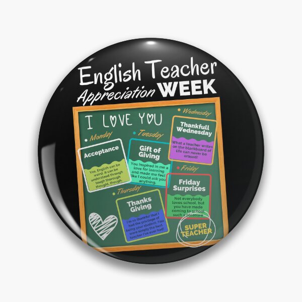 Item preview, English Teacher Appreciation Week designed and sold by superteachers.