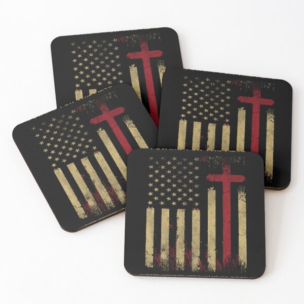 Item preview, I Stand for the Flag - Kneel for the Cross - Faith designed and sold by Shirt-Designs.