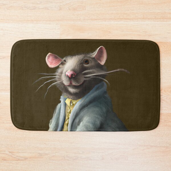 Item preview, Sir Rat, fancy dapper rat, funny fat rat, rodent mom, cute funny mouse, rat lover, mouse lover designed and sold by Artsareus.