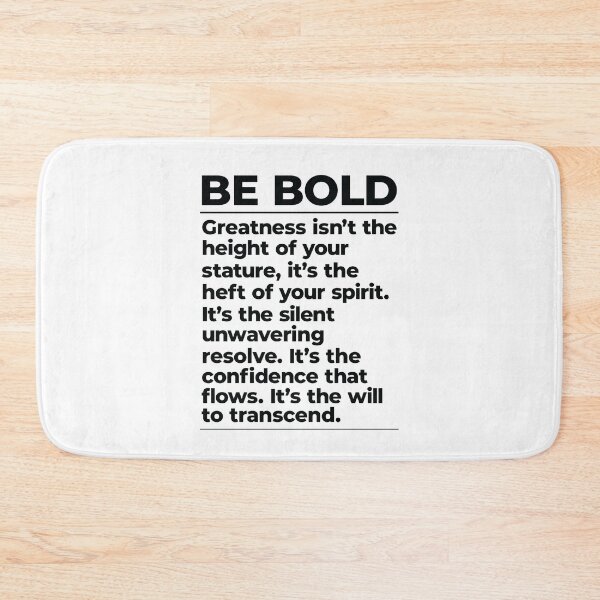 Item preview, Be Bold consejo de grandeza designed and sold by hockeng.