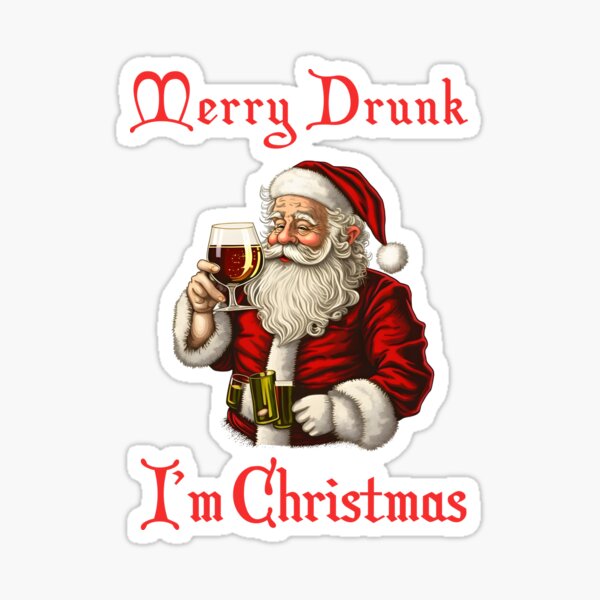 thumbnail image 2 of Merry Drunk I'm Christmas Svg, Funny Christmas Svg, Christmas Drinking 2 of 14