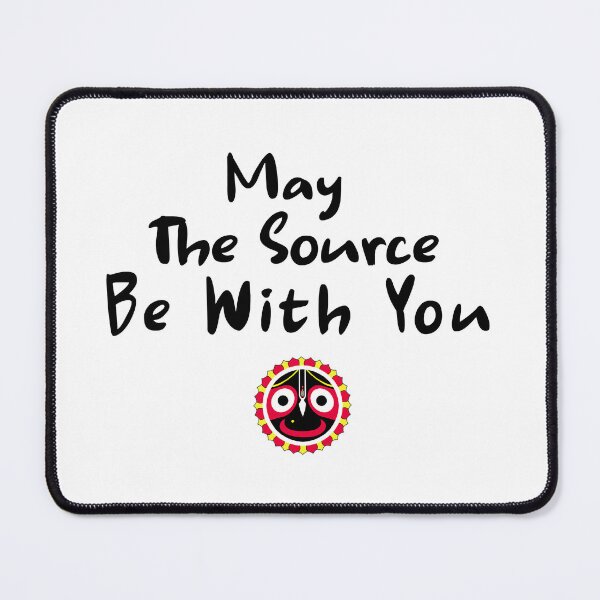 Item preview, May The Source Be With You designed and sold by BuntuShop.
