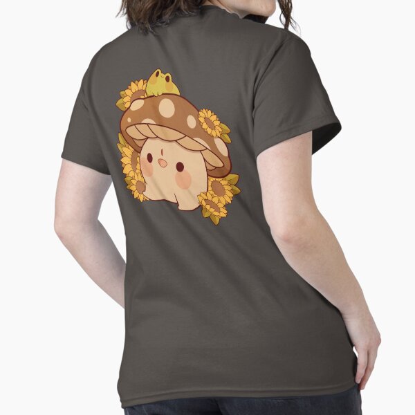 Item preview, Cute mushroom and froggie sunflowers designed and sold by Rihnlin.