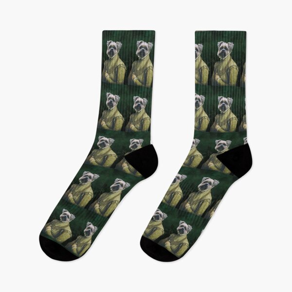 Item preview, Schnauzer Dog Historical Portrait as King designed and sold by Erika Kaisersot.