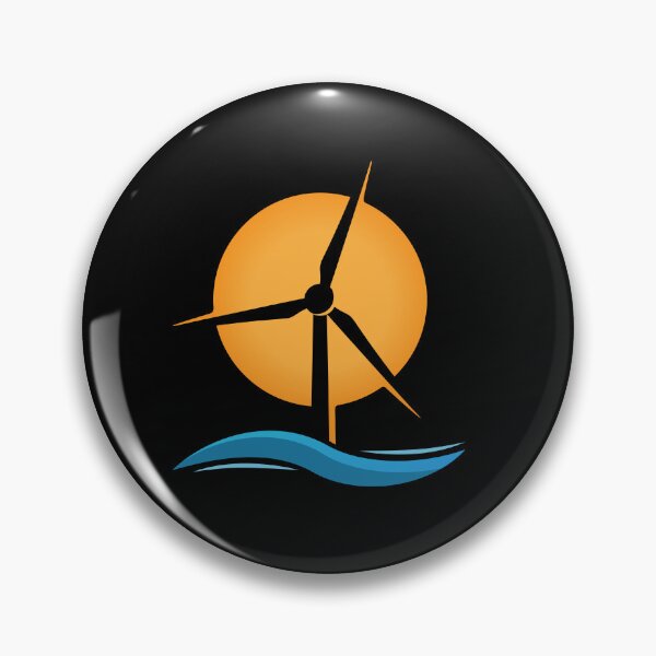 Item preview, Clean Energy | Wind Solar Waves Power | Black designed and sold by Teenker.