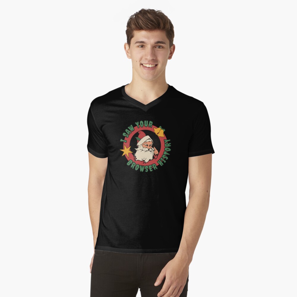 Aperçu de l'œuvre T-shirt col V créée et vendue par BomPom.