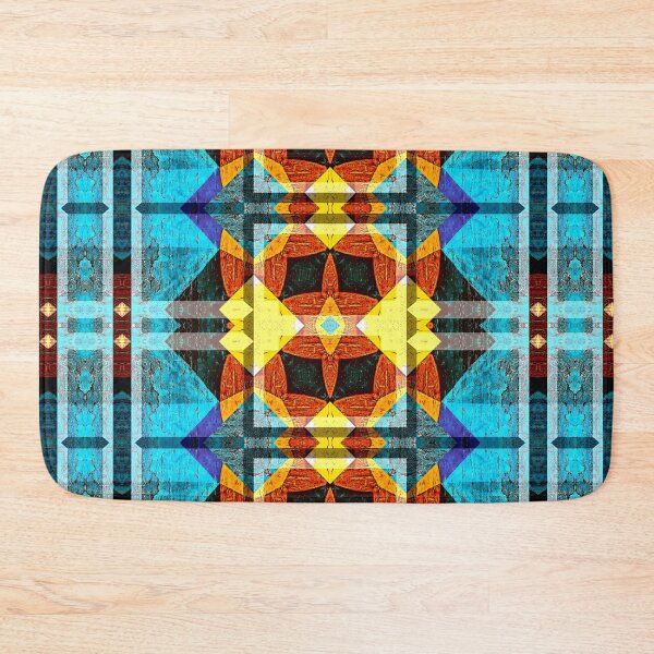Item preview, POWERFUL LUMINOUS RADIAL COSMIC LABYRINTH PATCHWORK -  SPIRITUAL AWAKENING CUBIC GEOMETRIC ART PATTERN IN DEEP* designed and sold by Ralek.