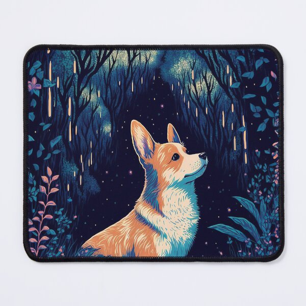 Item preview, Corgi in Enchanted Forest designed and sold by NianderQuinn.