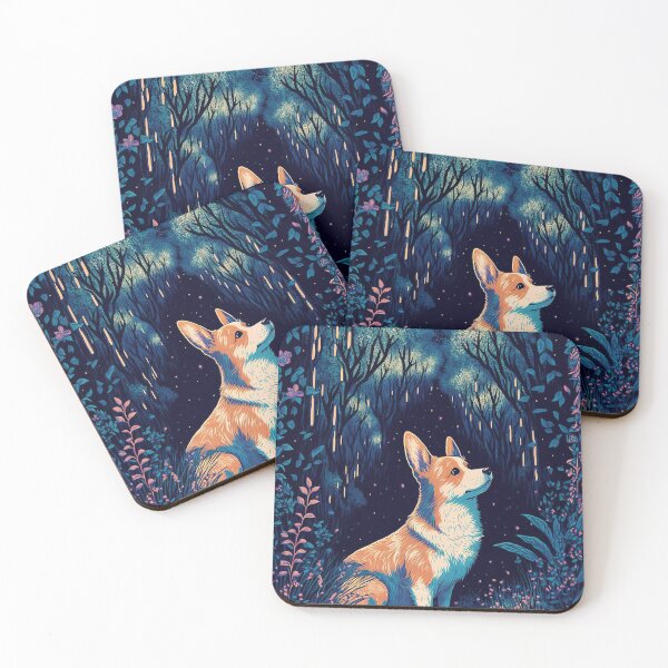 Item preview, Corgi in Enchanted Forest designed and sold by NianderQuinn.