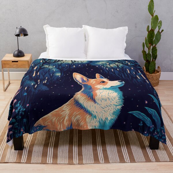 Item preview, Corgi in Enchanted Forest designed and sold by NianderQuinn.