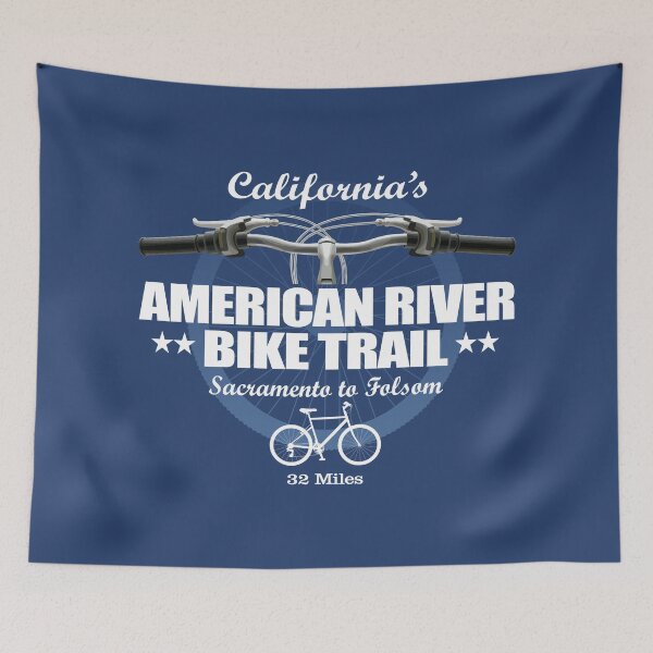 Item preview, American River Bike Trail (H2) designed and sold by curranmorgan.