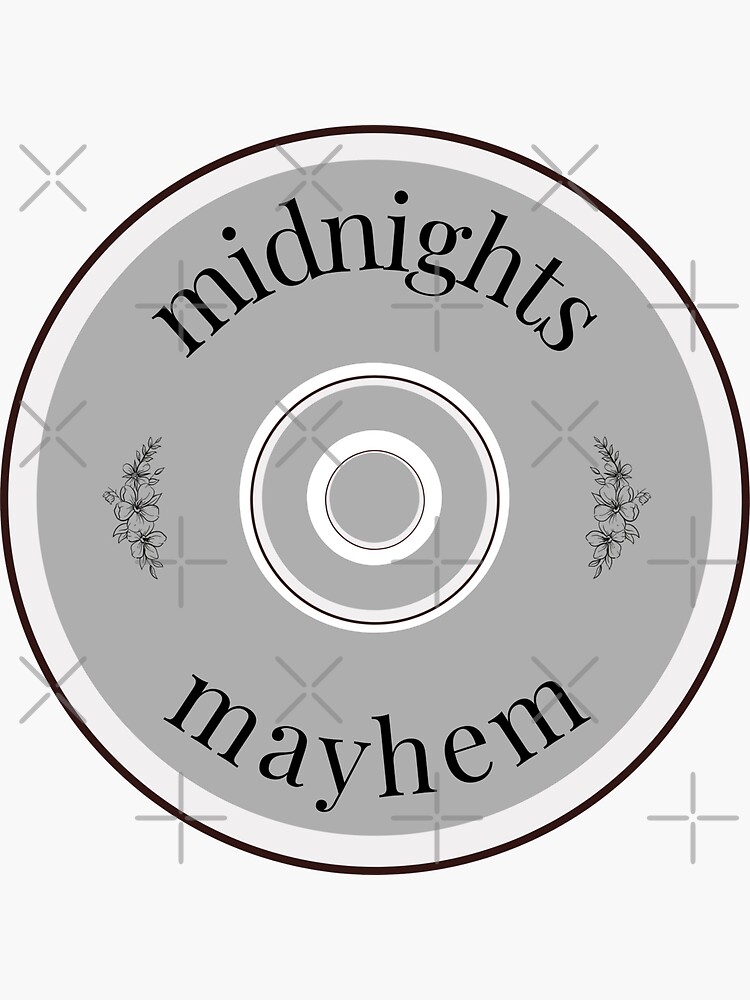 Waterproof Meet Me at Midnight Lighter sticker - Taylor Swift Midnights  Sticker - anti hero sticker - tswift sticker