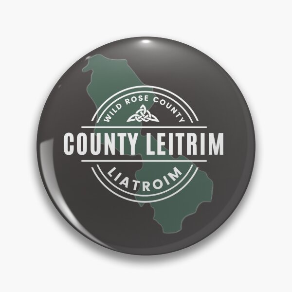 Item preview, County Leitrim Map designed and sold by TrueCelt.