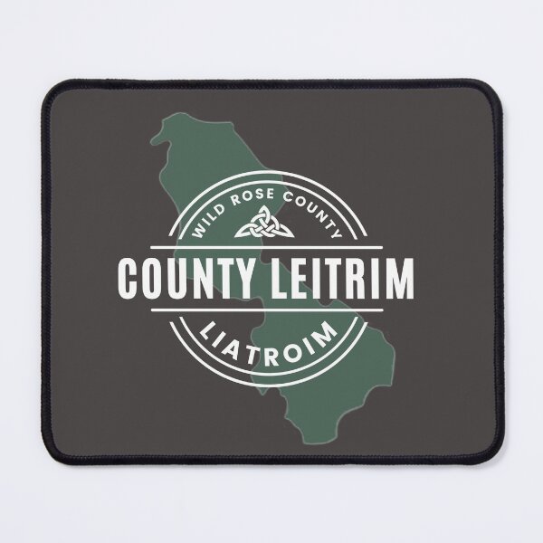 Item preview, County Leitrim Map designed and sold by TrueCelt.