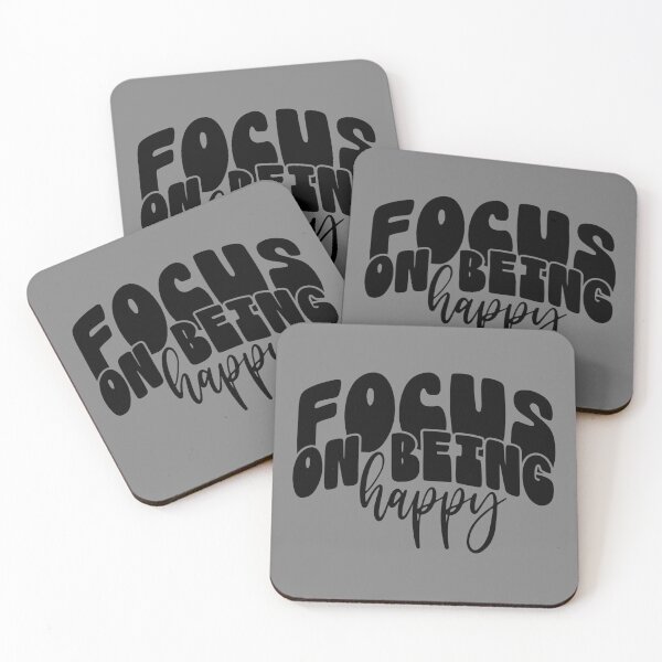 Item preview, focus on being happy  designed and sold by NAZIMNADIR.