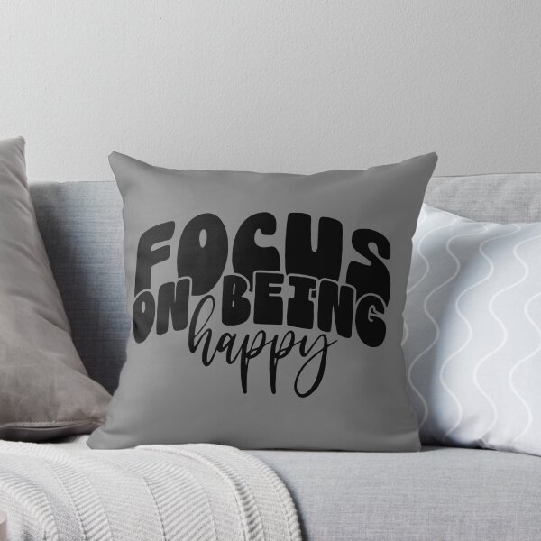 Item preview, focus on being happy  designed and sold by NAZIMNADIR.