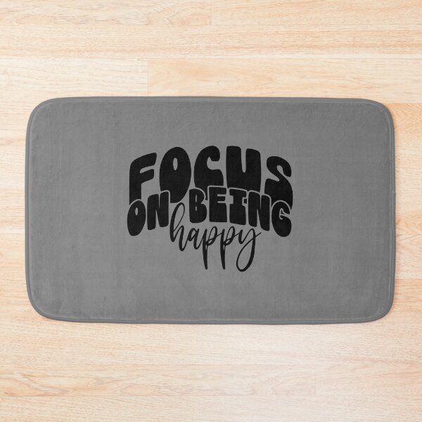 Item preview, focus on being happy  designed and sold by NAZIMNADIR.