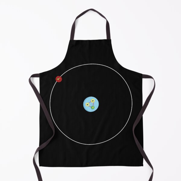 Item preview, Hydrogen atom, with proton made of quarks, physics and science designed and sold by NoetherSym.