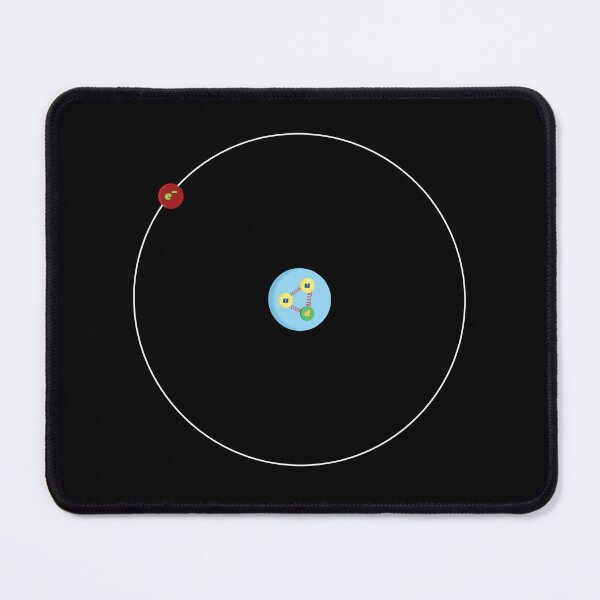 Item preview, Hydrogen atom, with proton made of quarks, physics and science designed and sold by NoetherSym.