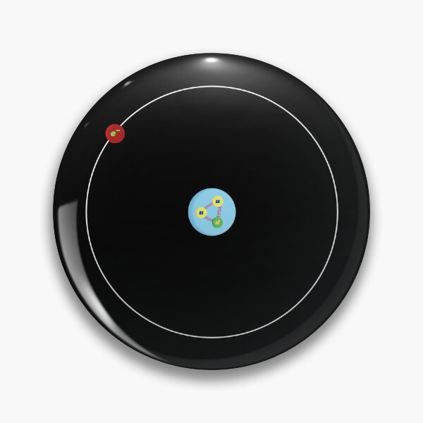 Item preview, Hydrogen atom, with proton made of quarks, physics and science designed and sold by NoetherSym.