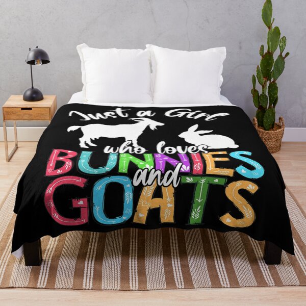 Item preview, Just A Girl Who Loves Bunnies And Goats Easter Farmer Gifts designed and sold by rlrowdgeerobb.