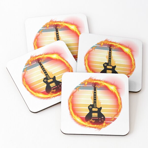 Item preview, guitar rock music for guitarists retro designed and sold by SwifTech.