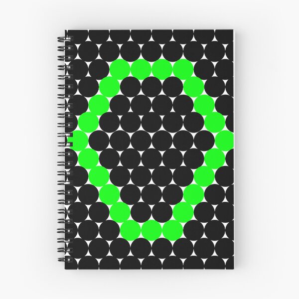 Item preview, The black round - pattern design designed and sold by Sweet Bee's.