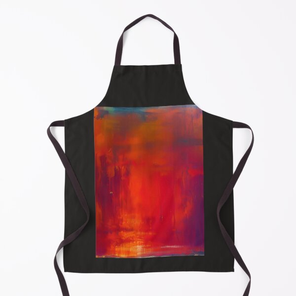 Item preview, CONTEMPORARY BLUE, RED,ORANGE ABSTRACT SUNSET designed and sold by sailorsam1805.