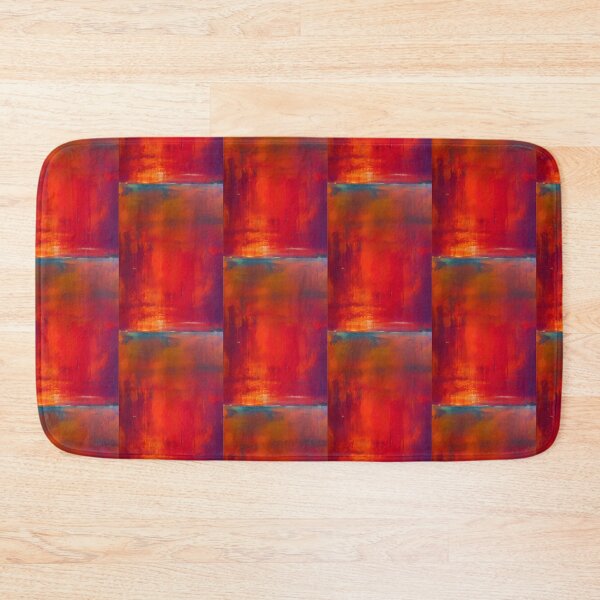 Item preview, CONTEMPORARY BLUE, RED,ORANGE ABSTRACT SUNSET designed and sold by sailorsam1805.