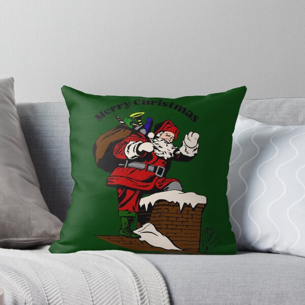 Item preview, Santa Claus entering in house from Chimney designed and sold by Right-Fit27.