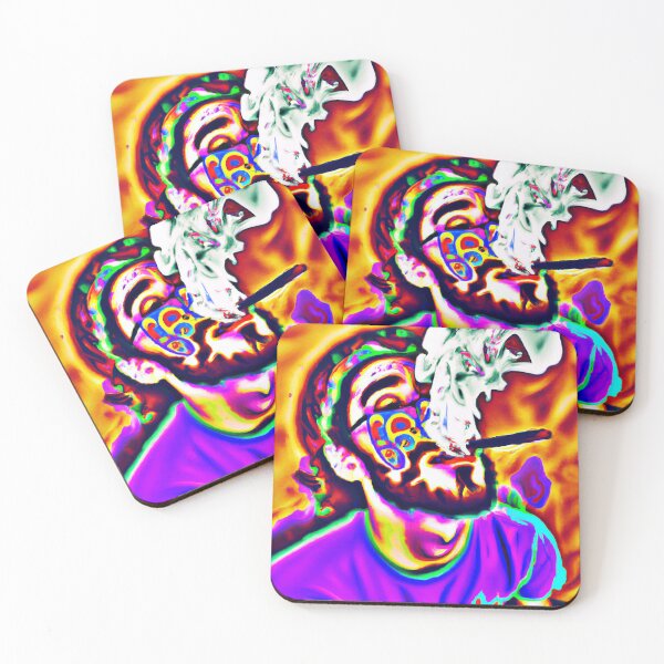 Item preview, Psychedelic Dude Smoking Weed designed and sold by PrintPortal.