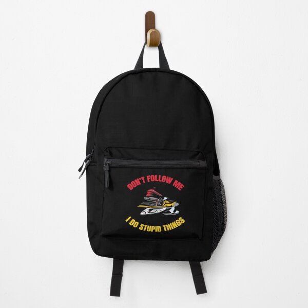 Item preview, I Do Stupid Things Snowmobile Snowmobile designed and sold by MooonTees.