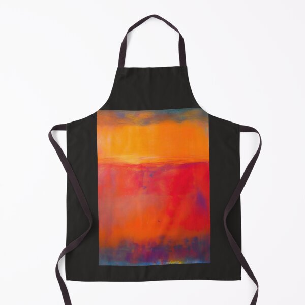 Item preview, CONTEMPORARY STORMY, RED AND ORANGE SUNSET OVER THE OCEAN designed and sold by sailorsam1805.