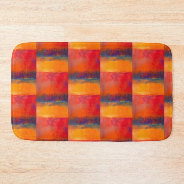Item preview, CONTEMPORARY STORMY, RED AND ORANGE SUNSET OVER THE OCEAN designed and sold by sailorsam1805.