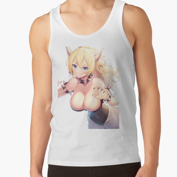 Booty Nice Tank Tops Print Cotton Titties Anime Hentai Oppai Boobs