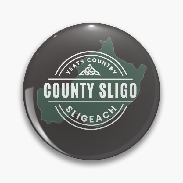 Item preview, County Sligo Map designed and sold by TrueCelt.