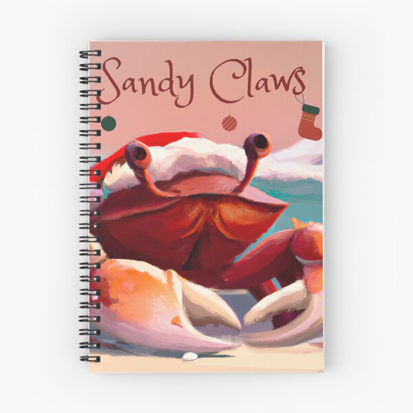 Item preview, Christmas Crab Sandy Claws designed and sold by dankbaer.