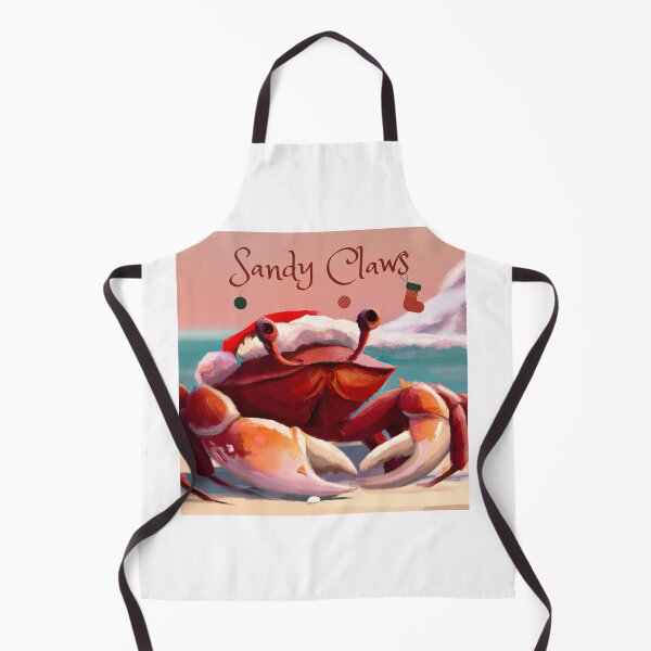 Item preview, Christmas Crab Sandy Claws designed and sold by dankbaer.