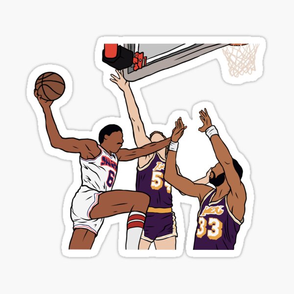 Ben Simmons Dunking Sticker for Sale by RatTrapTees