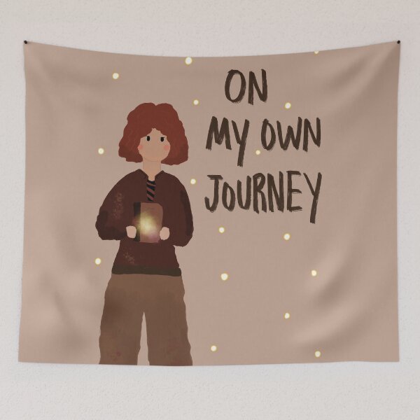 Item preview, On my own journey designed and sold by tinasartspace.