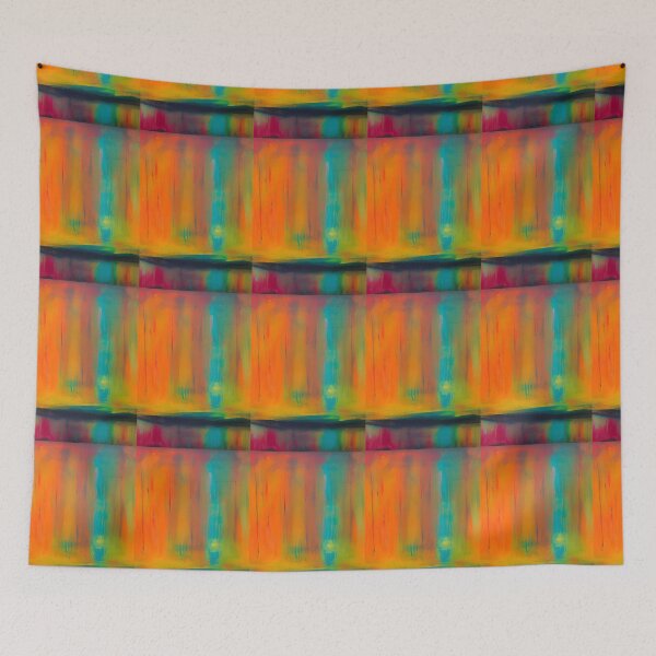Item preview, DREAMY OCEAN SUNSET SEEN THROUGH A WATERFALL designed and sold by sailorsam1805.