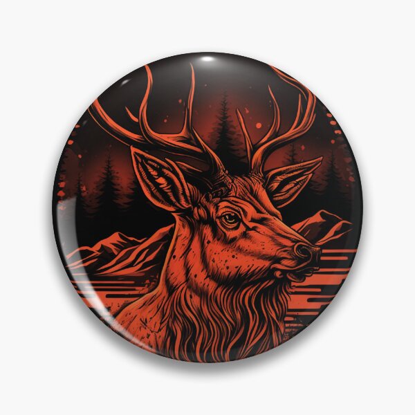 Item preview, Red Deer In Winter designed and sold by sanadkarmakar.