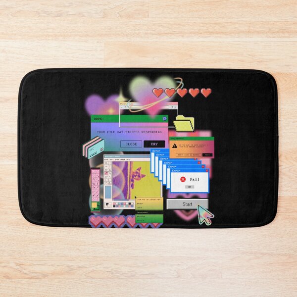 Item preview, Vapowave your file has stopped responding  baby internet bubble y2k vibe designed and sold by VantaTheArtist.