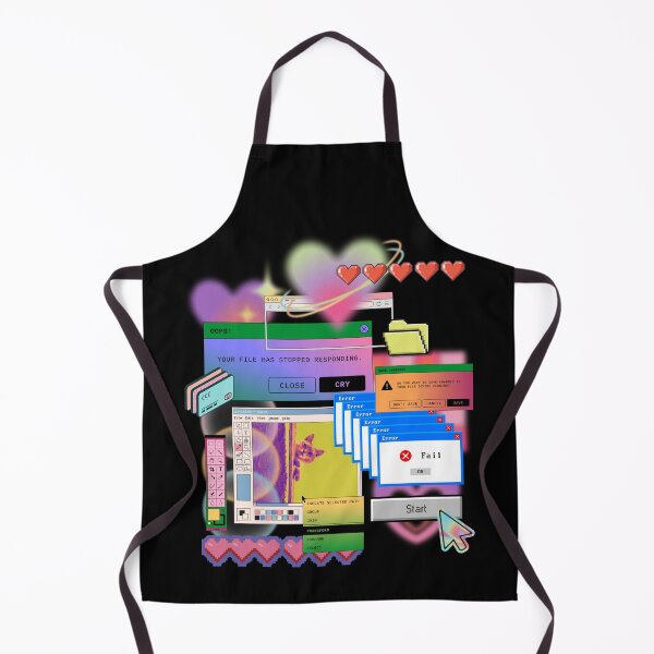 Item preview, Vapowave your file has stopped responding baby internet bubble y2k vibe designed and sold by VantaTheArtist.
