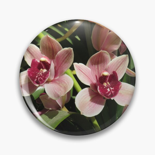 Item preview, Pink cymbidium flowers designed and sold by greentiger1.