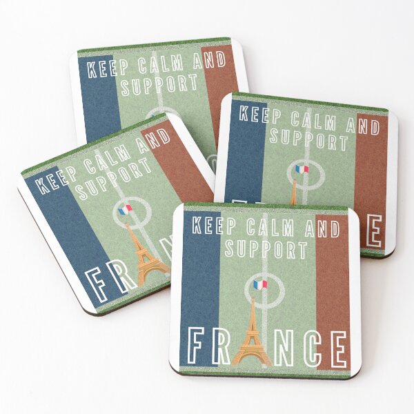 Item preview, Keep Calm And Support France designed and sold by craftcreator.
