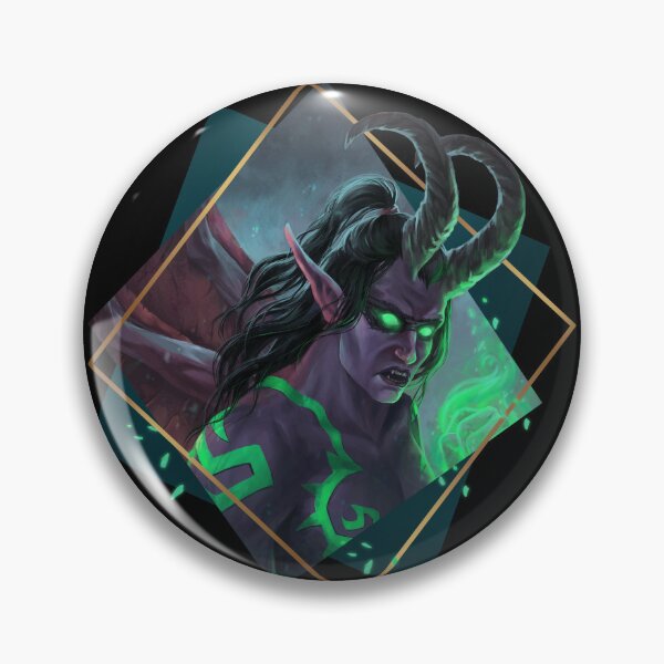 Item preview, Illidan Stormrage designed and sold by Vadkiria.