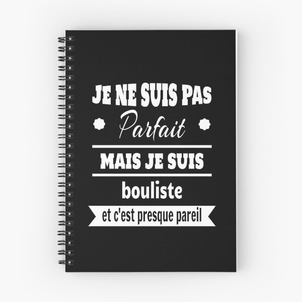 Item preview, Not perfect but petanque bowler humor designed and sold by la-petite-folie.